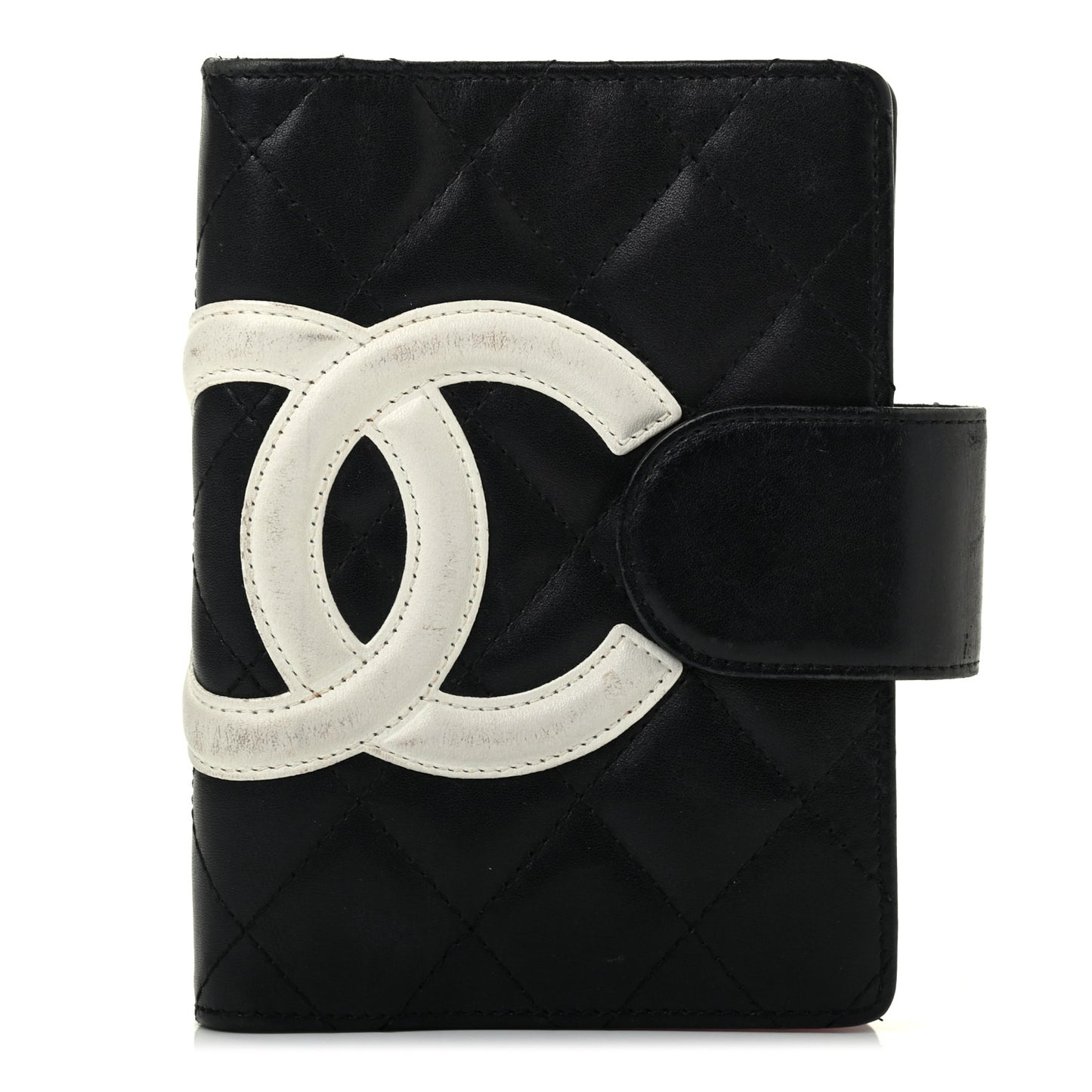 Calfskin Quilted Small Cambon Agenda Planner
