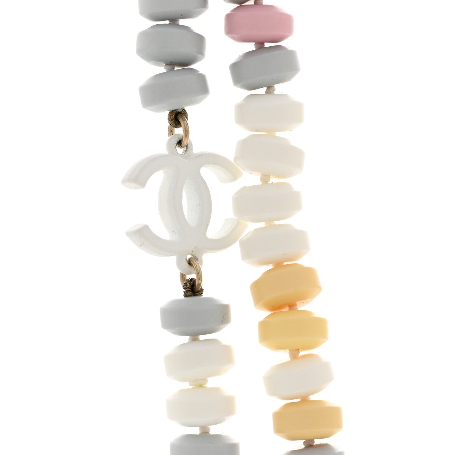 Chanel Candy CC Double Strand Necklace Multicolor 4 of 5