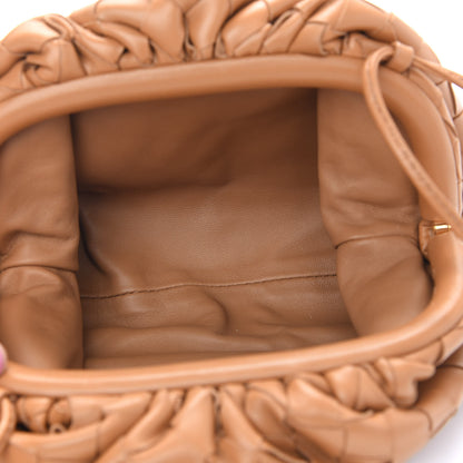 Bottega Veneta Nappa Intrecciato The Mini Pouch Almond 5 of 8