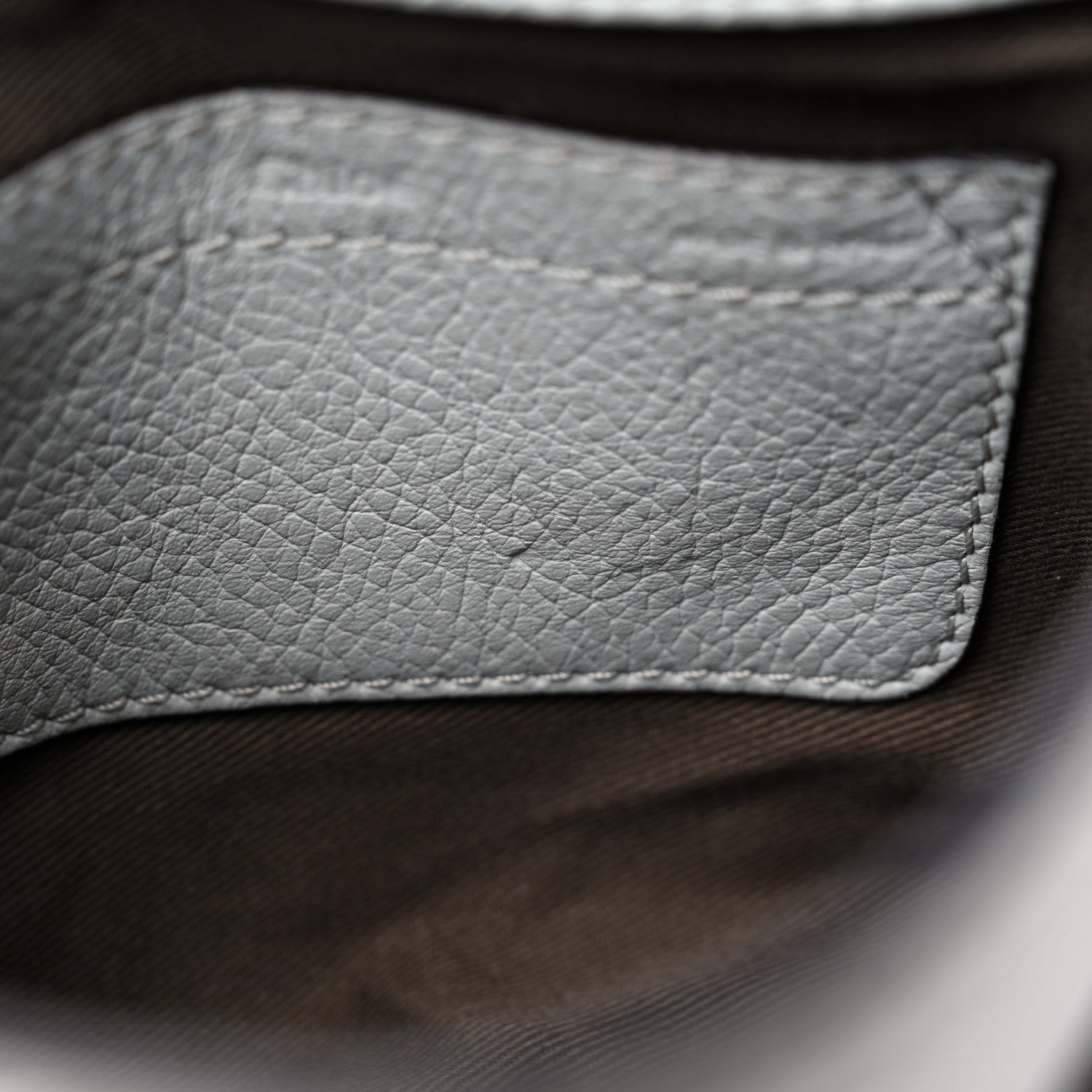 Chloe Calfskin Mini Marcie Round Crossbody Bag Faded Blue 9 of 11