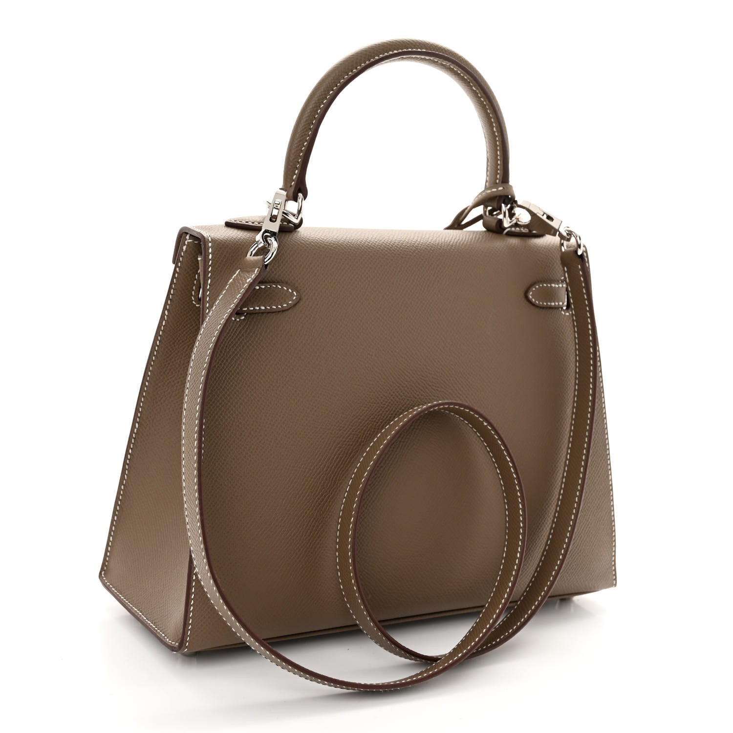 Hermes Epsom Kelly Sellier 25 Etoupe 4 of 11