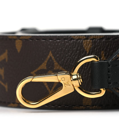 Louis Vuitton Monogram Adjustable Bandouliere Shoulder Strap Black 2 of 5