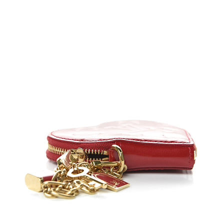 Louis Vuitton Vernis Coeur Heart Coin Purse Pomme D'Amour 4 of 6