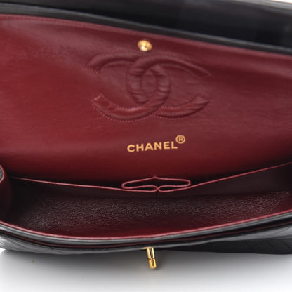 Chanel Lambskin Quilted Medium Double Flap Black 3 of 7