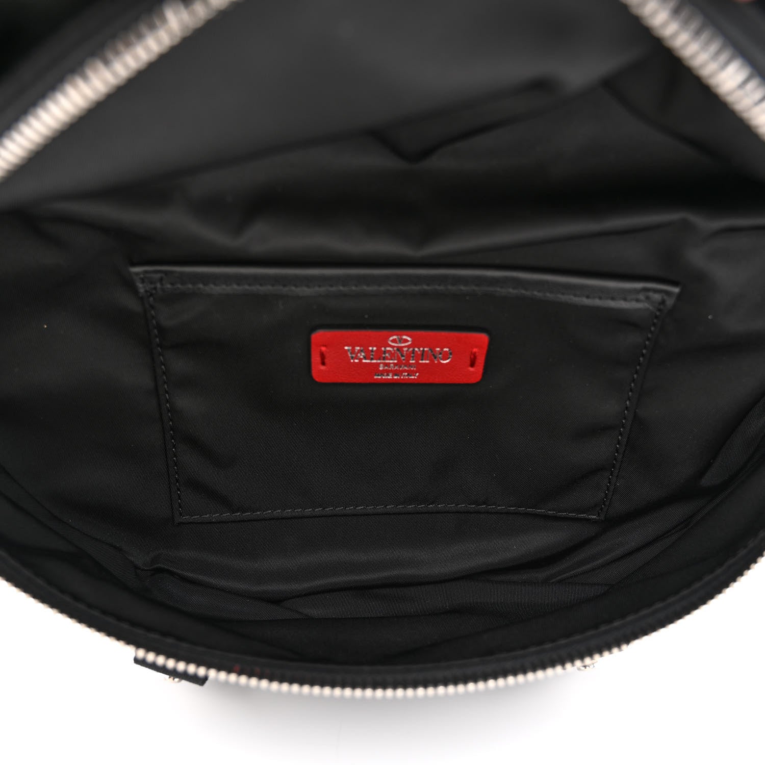 Valentino Garavani Nylon Ribbon VLTN Belt Bag Black 5 of 9