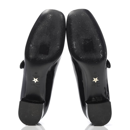 Christian Dior Patent Baby-D Ballet Pumps 39 Black 5 of 9