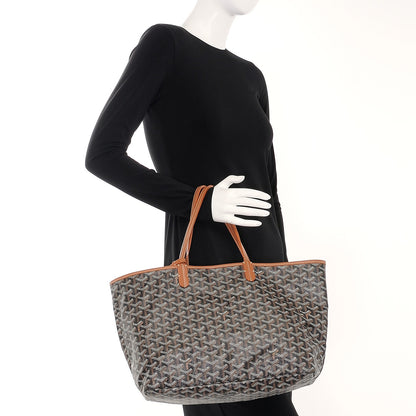 Goyard Goyardine Saint Louis PM Black Gold 2 of 8