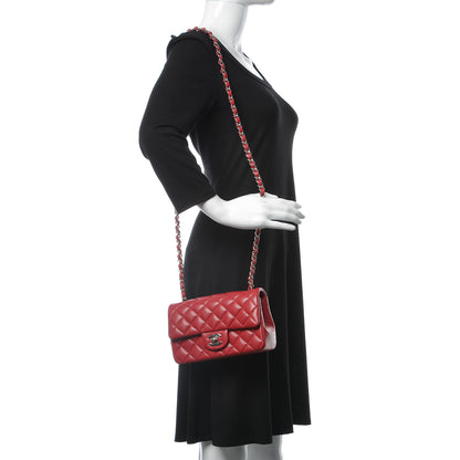 Chanel Caviar Quilted Mini Rectangular Flap Pink 2 of 8