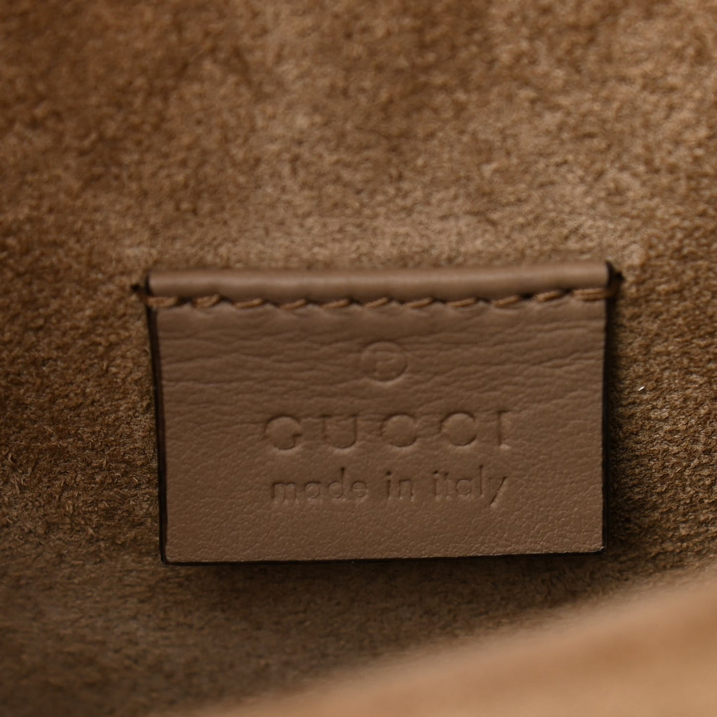 GG Supreme Monogram Mini Dionysus Shoulder Bag Taupe