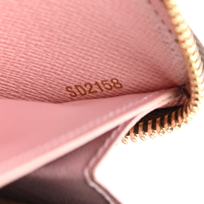 Louis Vuitton Monogram Clemence Wallet Rose Ballerine 7 of 7