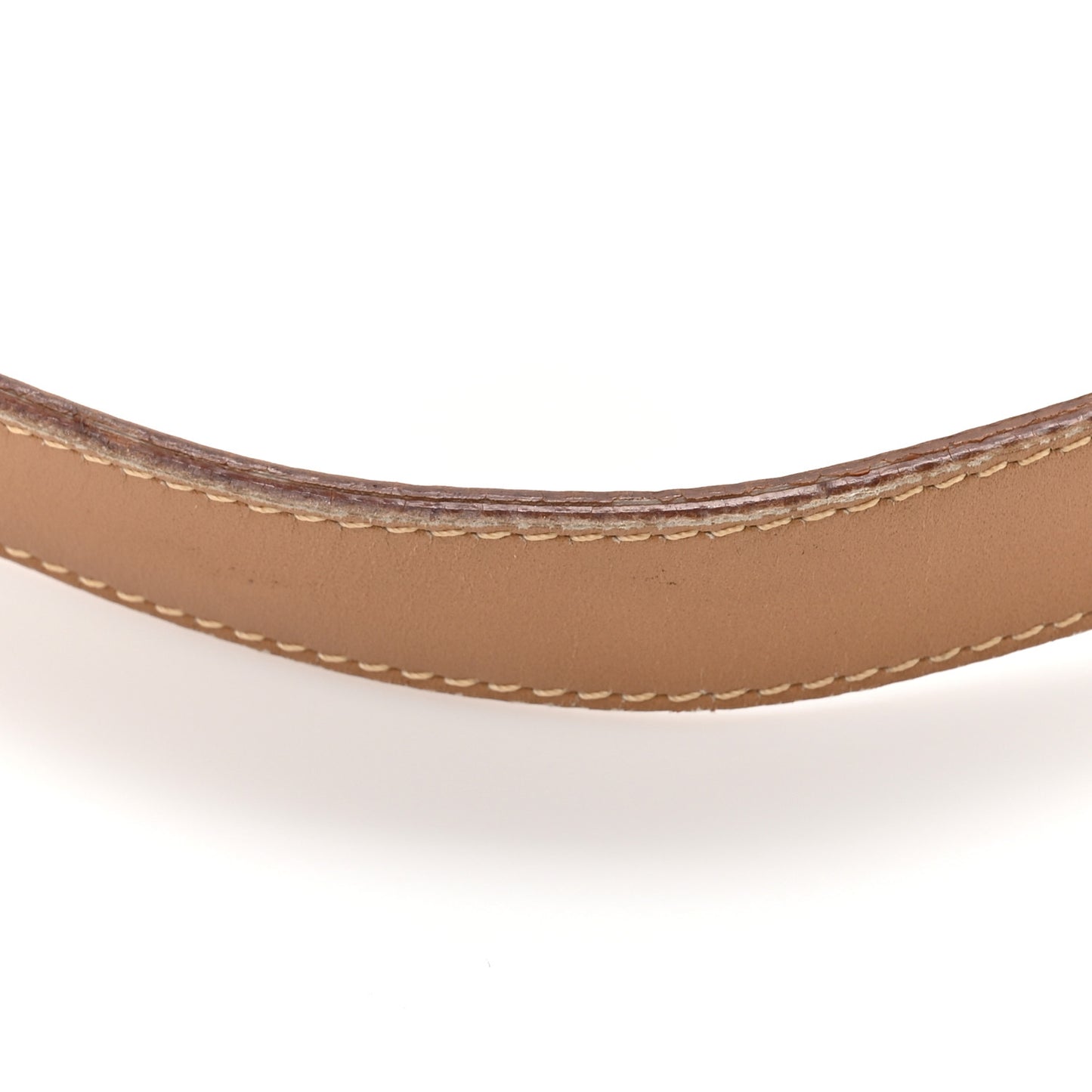 Monogram Double Saddle Bag Brown