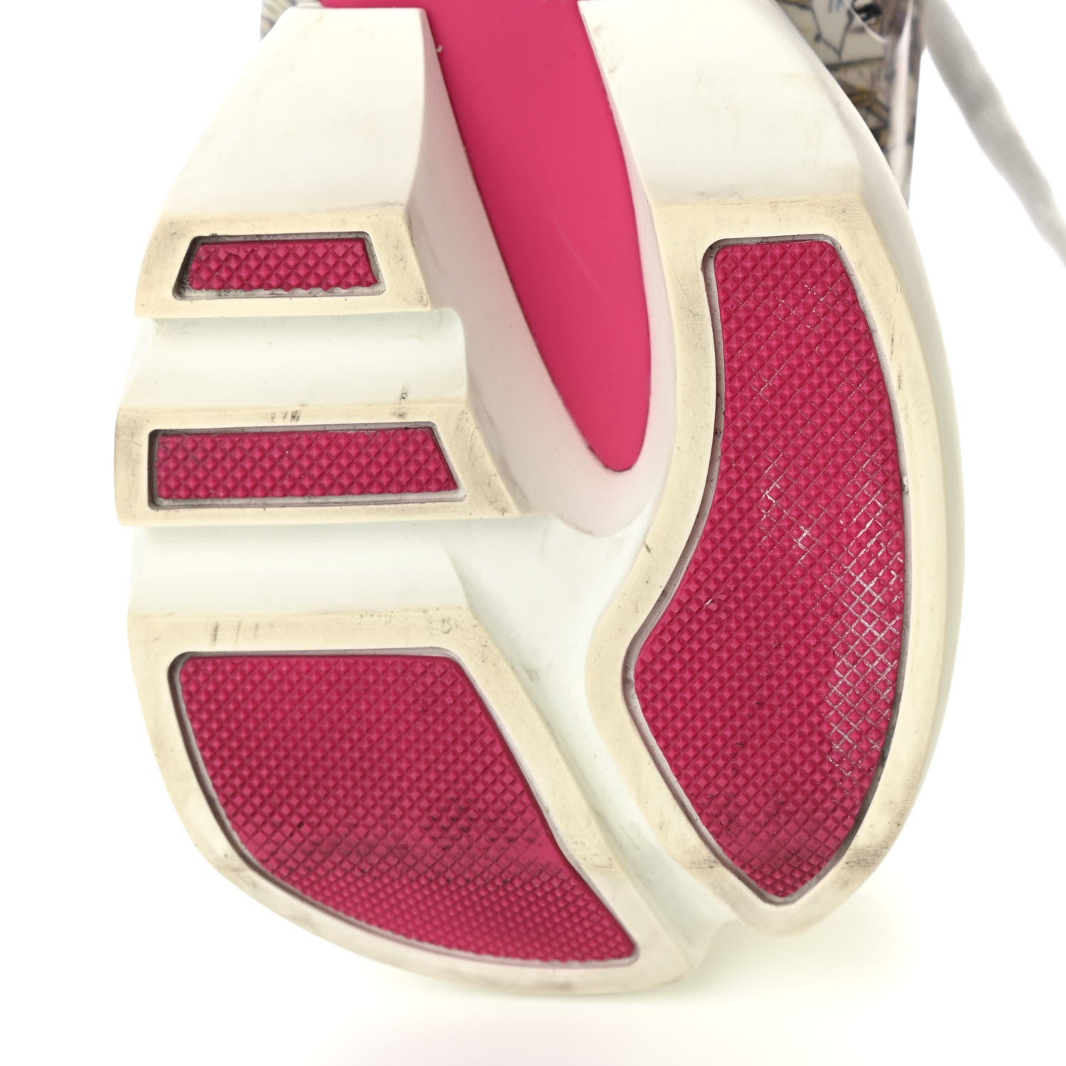 Christian Dior Neoprene Rubber Champetre Print Womens D-Connect Sneakers 38 White Multicolor 11 of 13