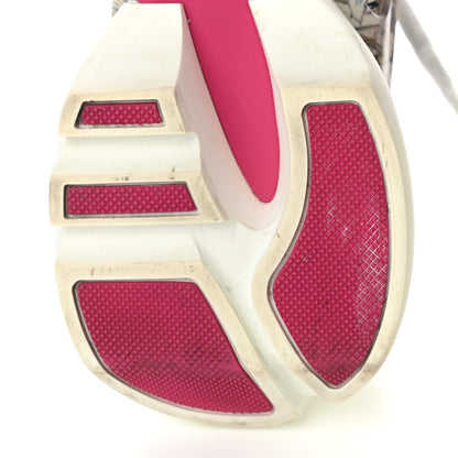 Christian Dior Neoprene Rubber Champetre Print Womens D-Connect Sneakers 38 White Multicolor 11 of 13