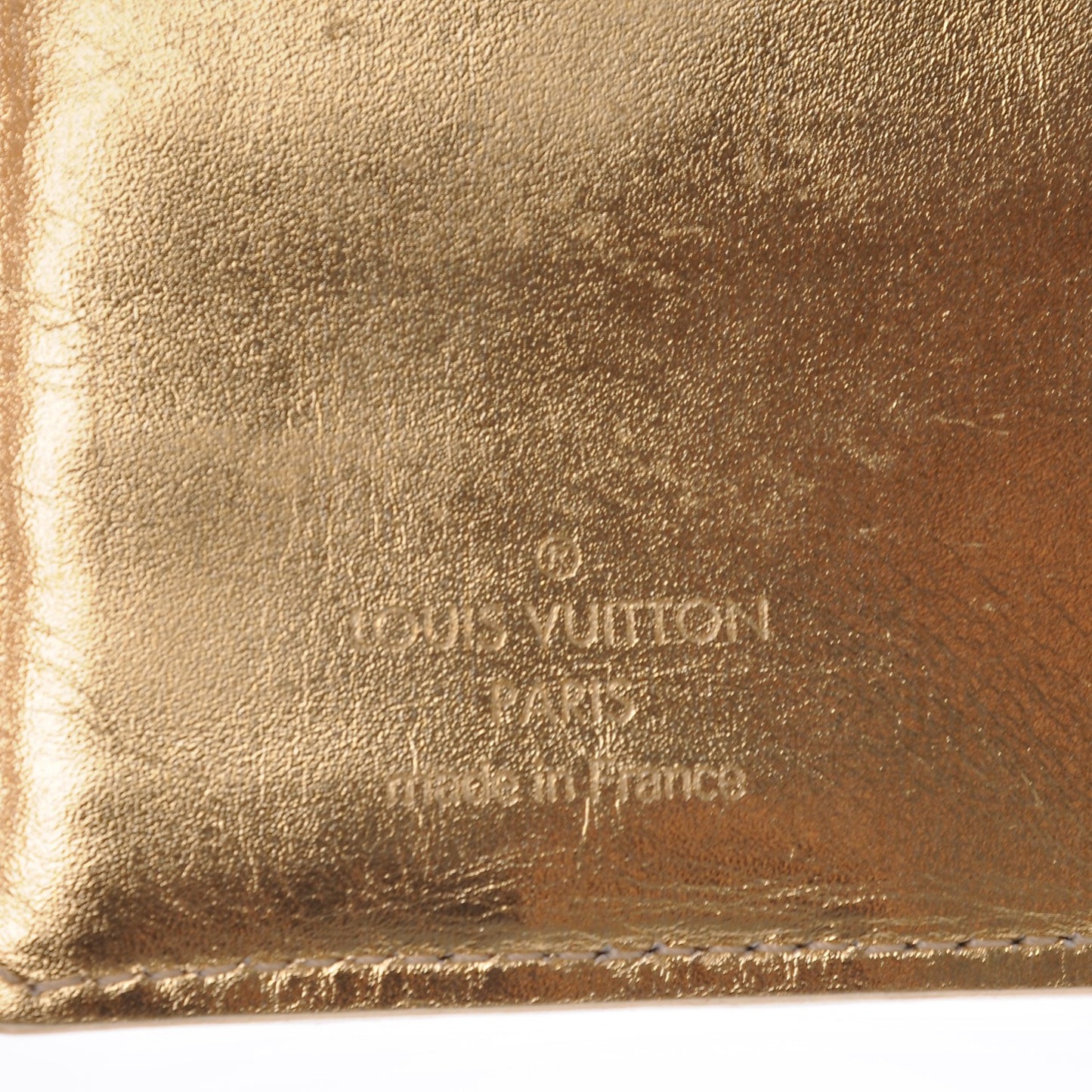 Monogram Miroir Small Ring Agenda Gold