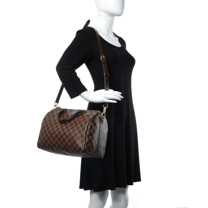Louis Vuitton Damier Ebene Speedy Bandouliere 30 3 of 8