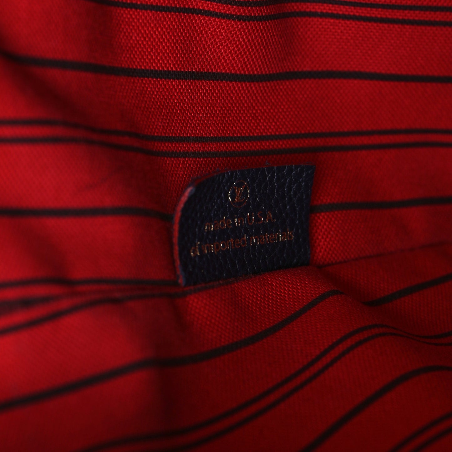 Empreinte Melie Marine Rouge