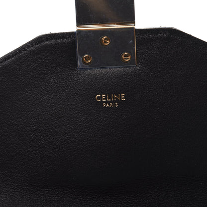 Celine Calfskin Quilted Medium C Bag Black 8 of 9