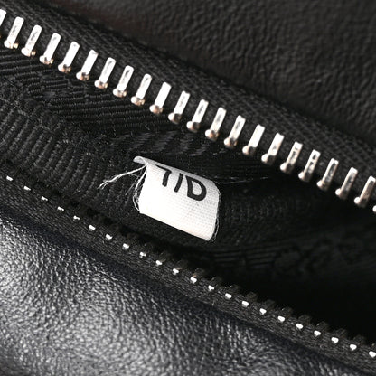Prada Grace Lux Triangle Shoulder Bag Black 7 of 10