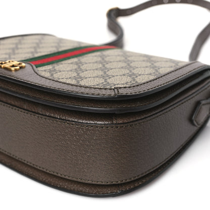Gucci X BALENCIAGA BB Supreme Monogram Web Small Ophidia Shoulder Bag Beige New Acero 9 of 9