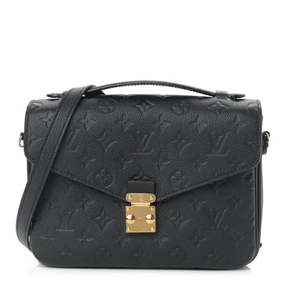 Louis Vuitton Empreinte Pochette Metis Black 1 of 12