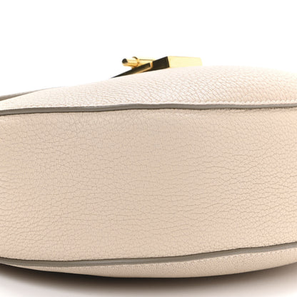 Chloe Grained Lambskin Drew Shoulder Bag Abstract White 9 of 10