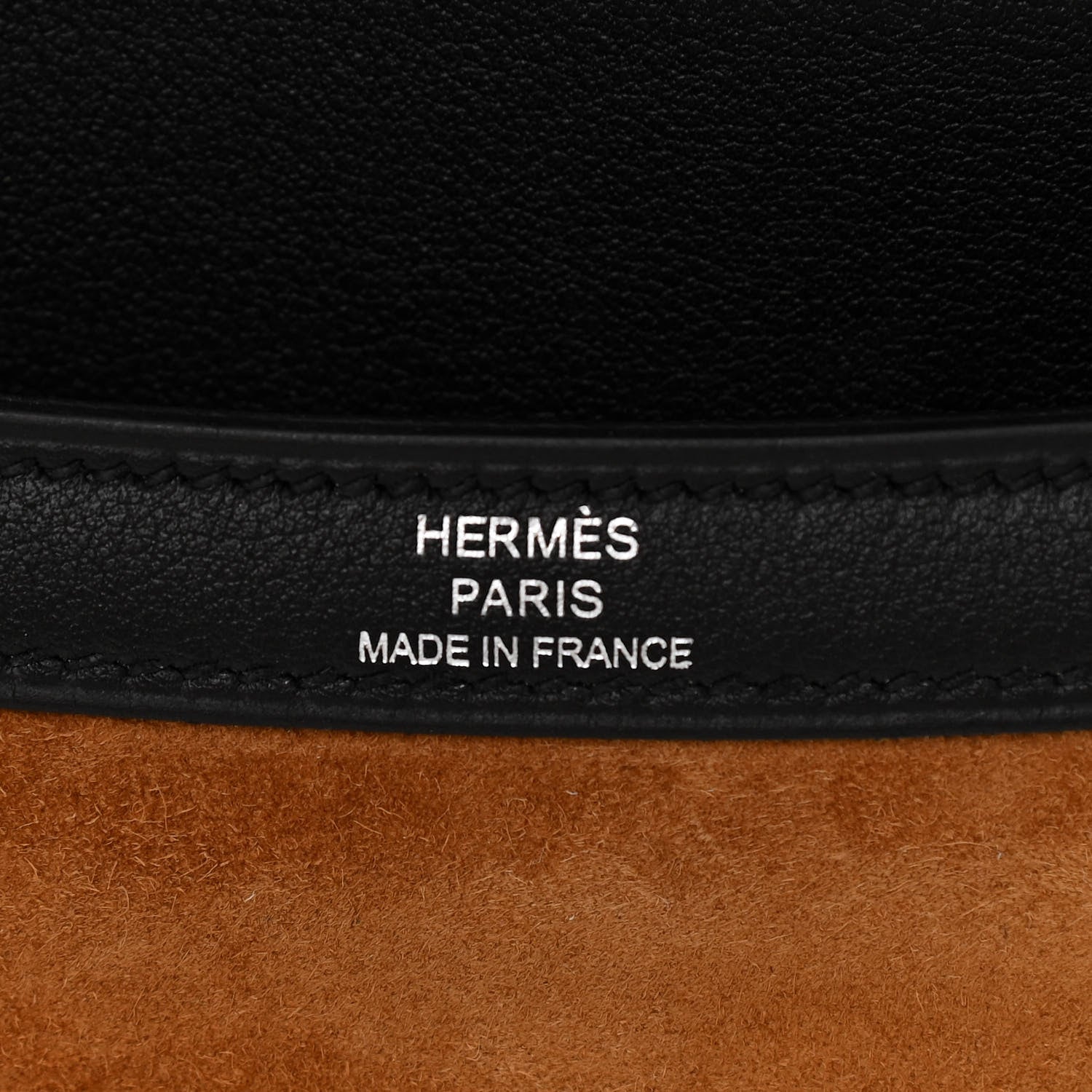 Hermes Veau Doblis Swift Constance 24 Alezan Black 6 of 10