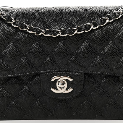 Chanel Caviar Quilted Small Double Flap Black 8 of 11