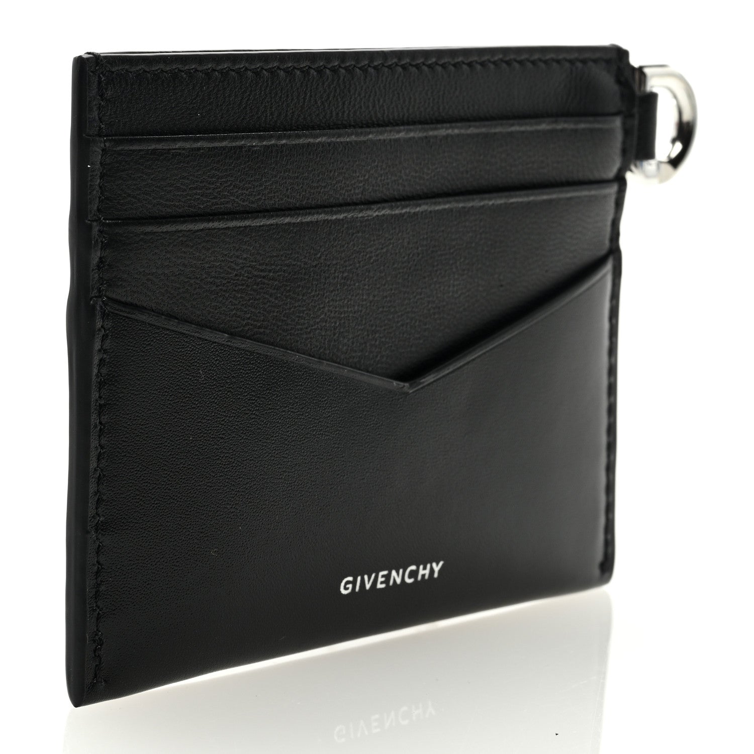 Givenchy Calfskin 4G Card Holder Black 3 of 6