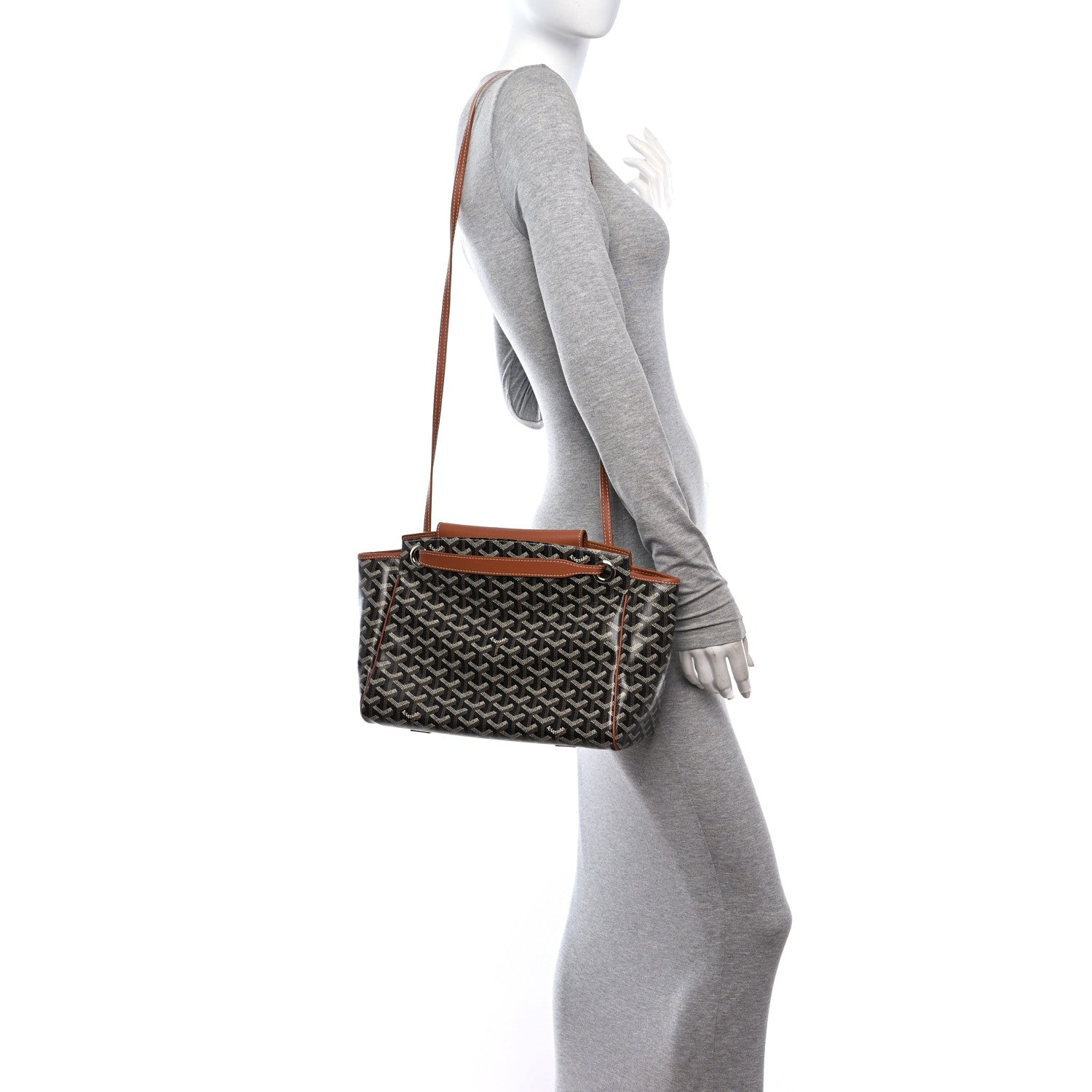 Goyard Goyardine Rouette PM Black Gold 2 of 9