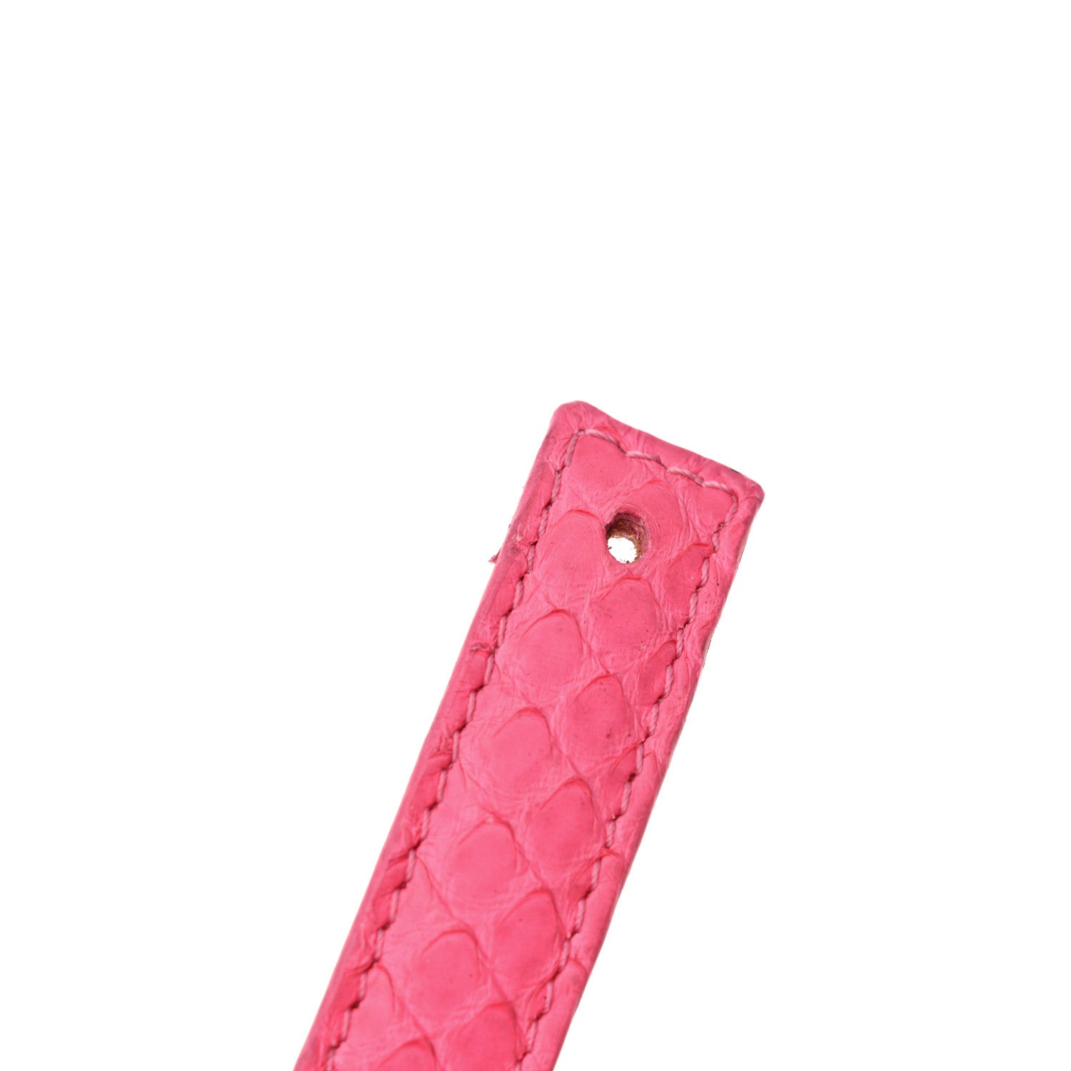 Celine Snakeskin Medium Classic Box Flap Pink 11 of 17