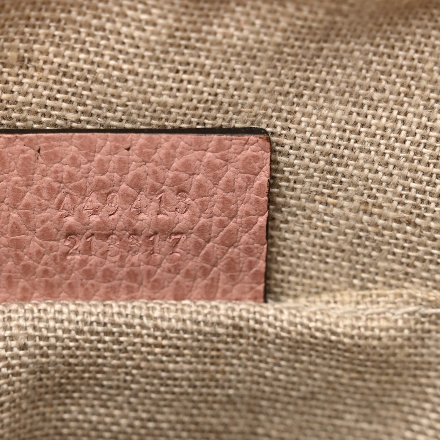 Gucci Monogram Mini Bree Messenger Bag Beige Soft Pink 7 of 12