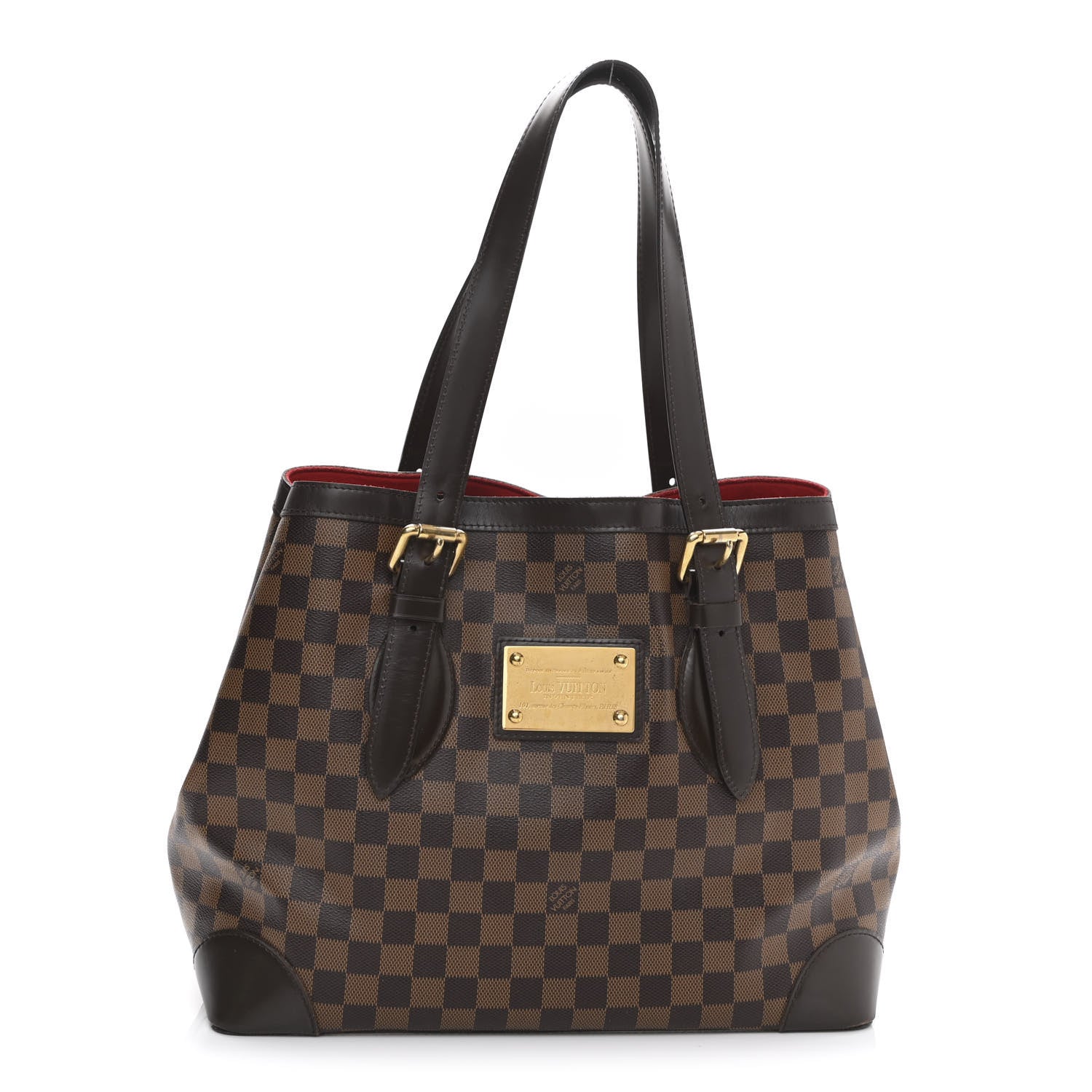 Louis Vuitton Damier Ebene Hampstead MM 1 of 9