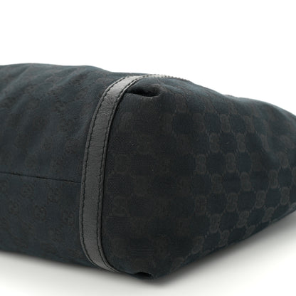 Gucci Monogram New Ladies Web Tote Black 10 of 10