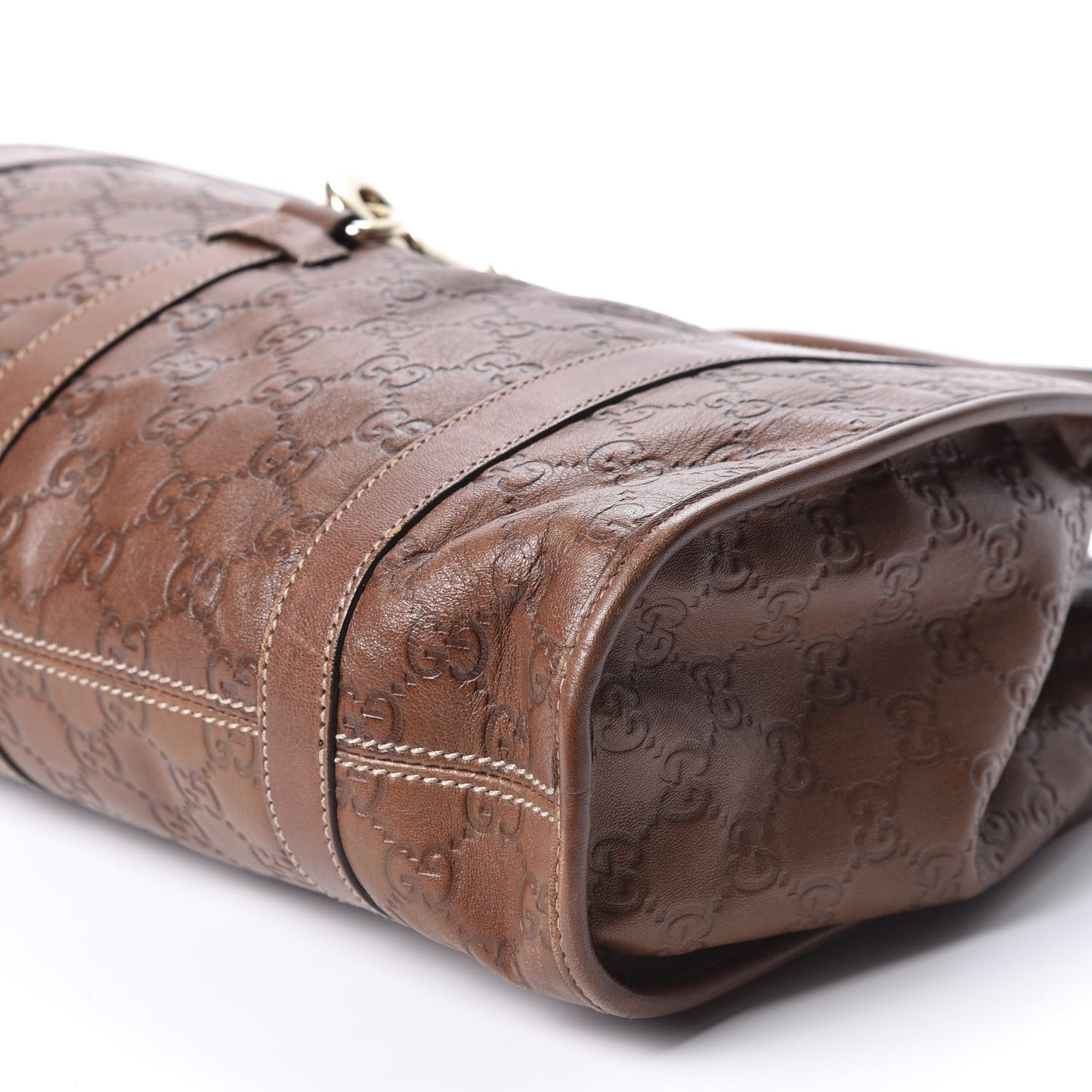 Guccissima Medium Joy Shoulder Bag Brown
