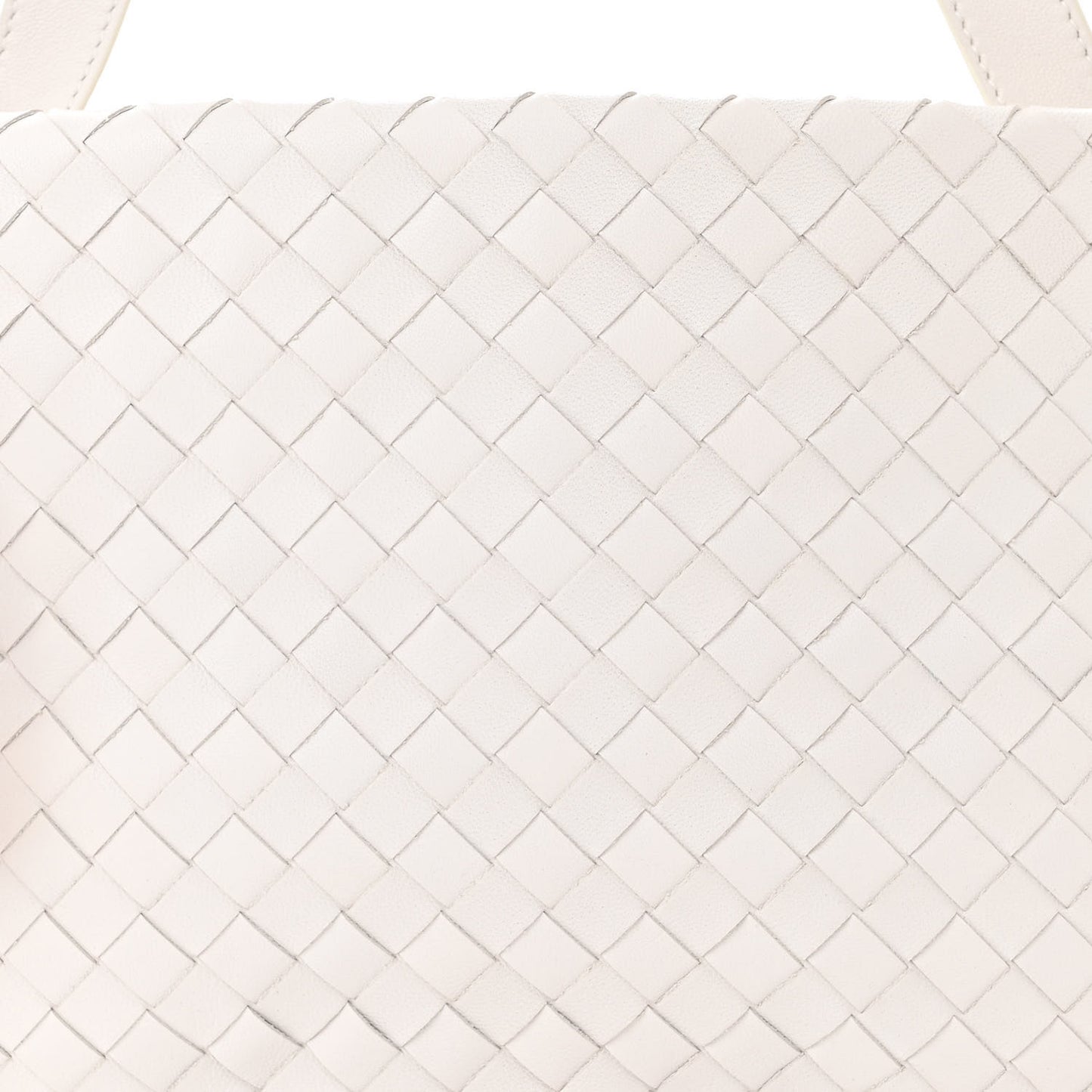 Nappa Intrecciato Small Bulb White