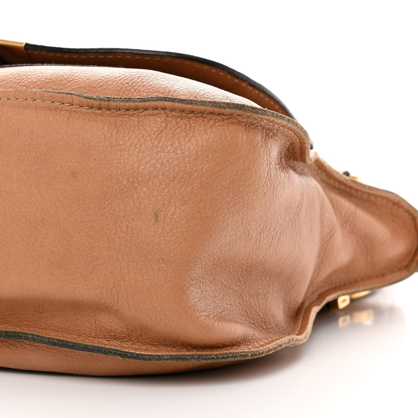 Calfskin Small Marcie Satchel Nut