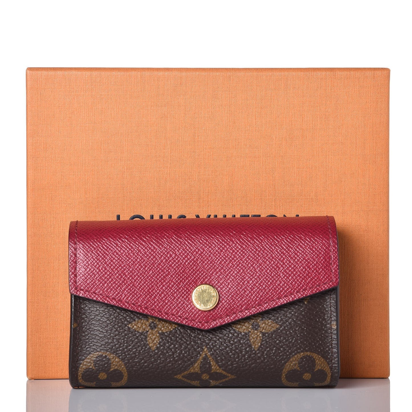 Monogram Sarah Multicartes Fuchsia
