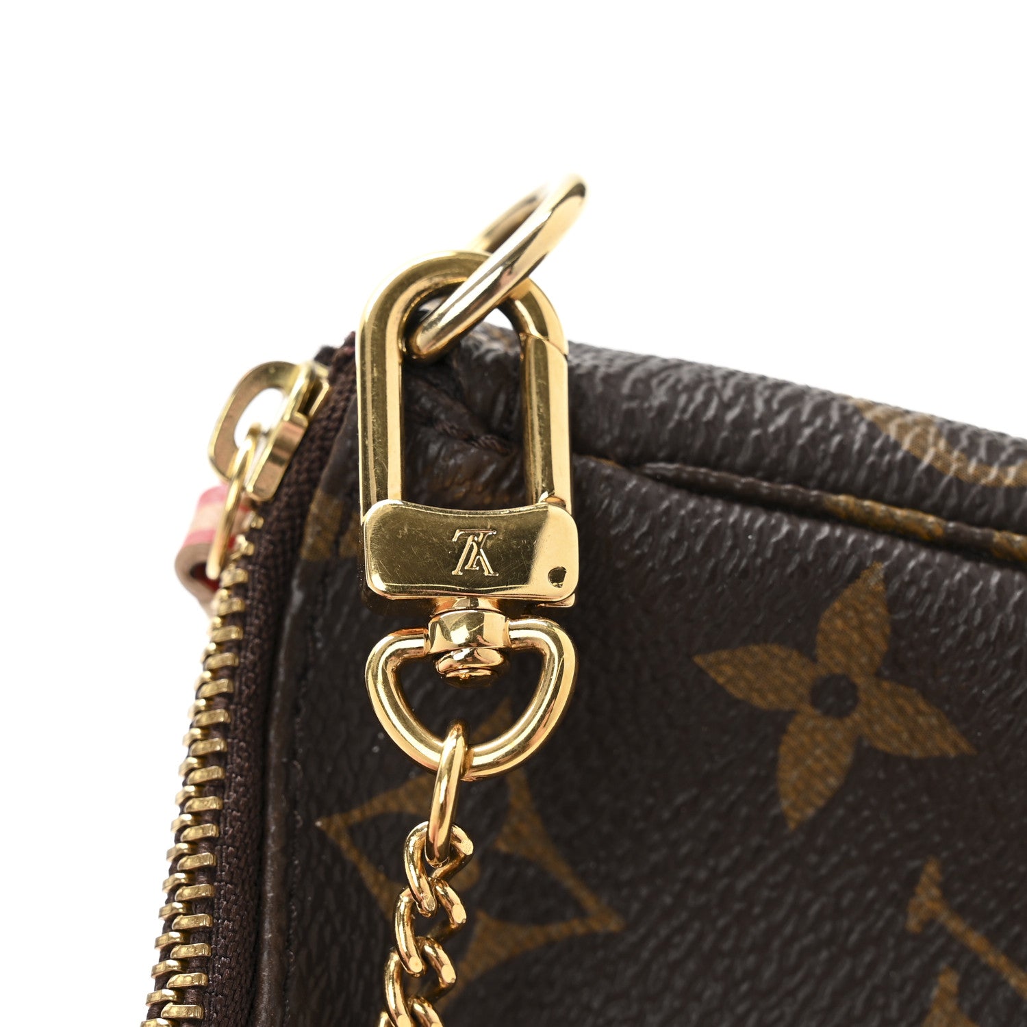 Louis Vuitton Monogram Trunks and Locks Mini Pochette Accessories 8 of 8