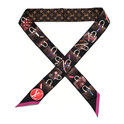 Louis Vuitton Silk Monogram Tribute to Speedy BB Bandeau 1 of 4