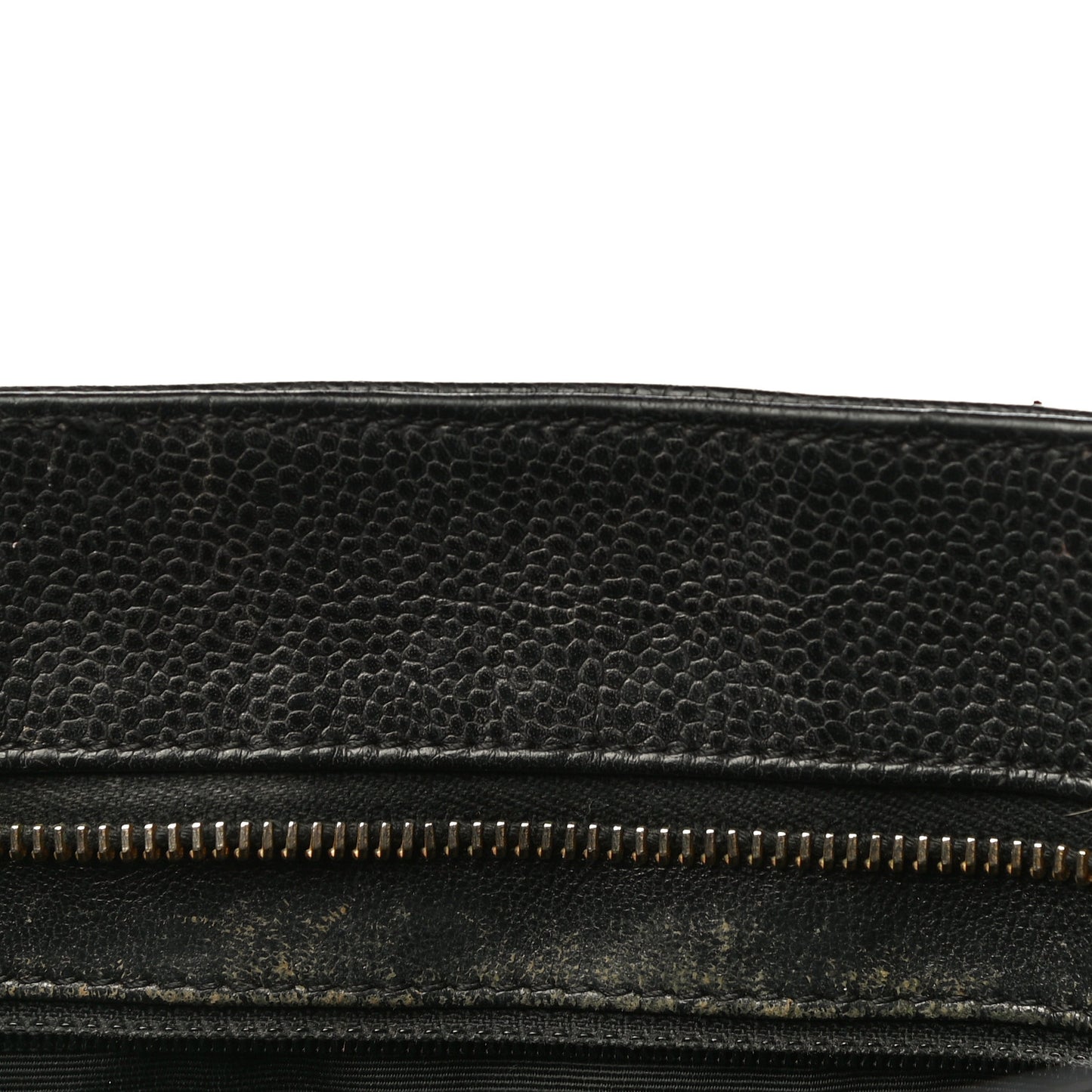 Caviar Quilted Medallion Tote Black
