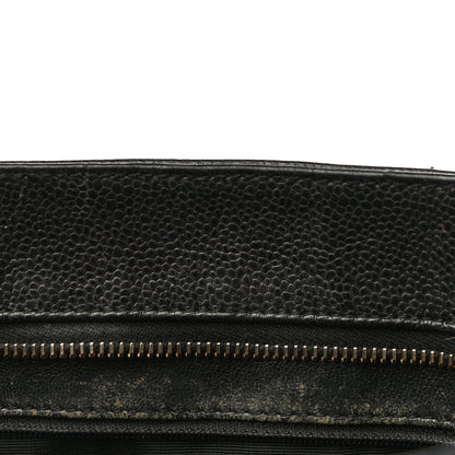 Chanel Caviar Quilted Medallion Tote Black 19 of 24