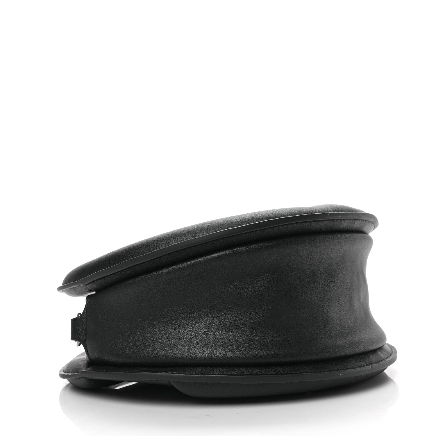 Telfar Vegan Leather Round Circle Bag Black 4 of 8