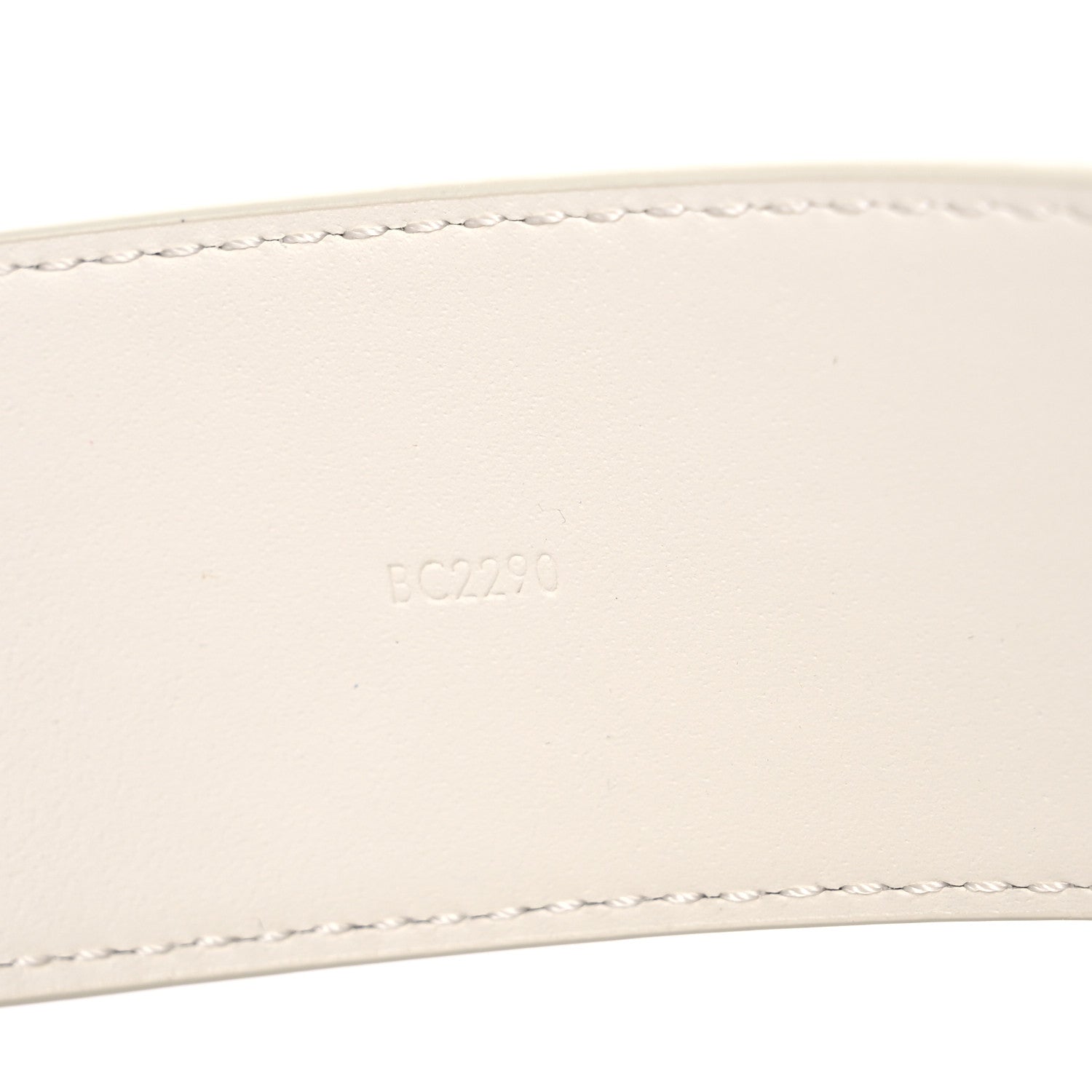 Louis Vuitton PVC Monogram 40mm LV Initiales Reversible Belt 90 36 Iridescent Prism 5 of 6