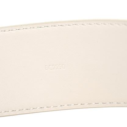 Louis Vuitton PVC Monogram 40mm LV Initiales Reversible Belt 90 36 Iridescent Prism 5 of 6