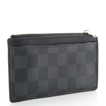 Louis Vuitton Damier Graphite Coin Card Holder 3 of 10