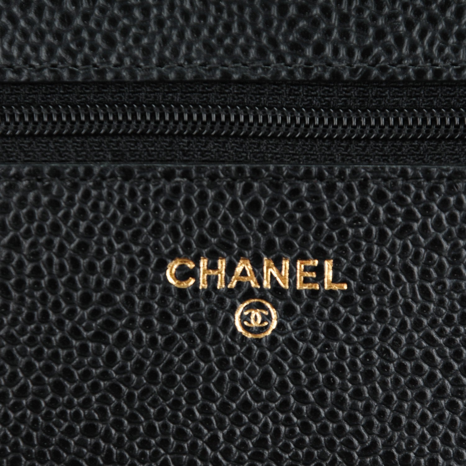 Chanel Caviar Quilted Wallet On Chain WOC Black 6 of 8