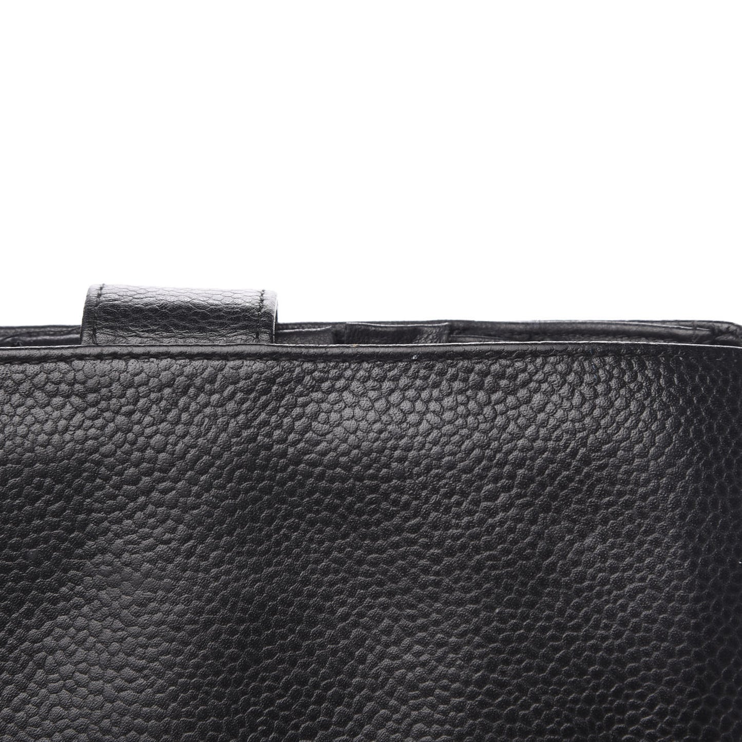 Caviar Timeless CC French Wallet Black