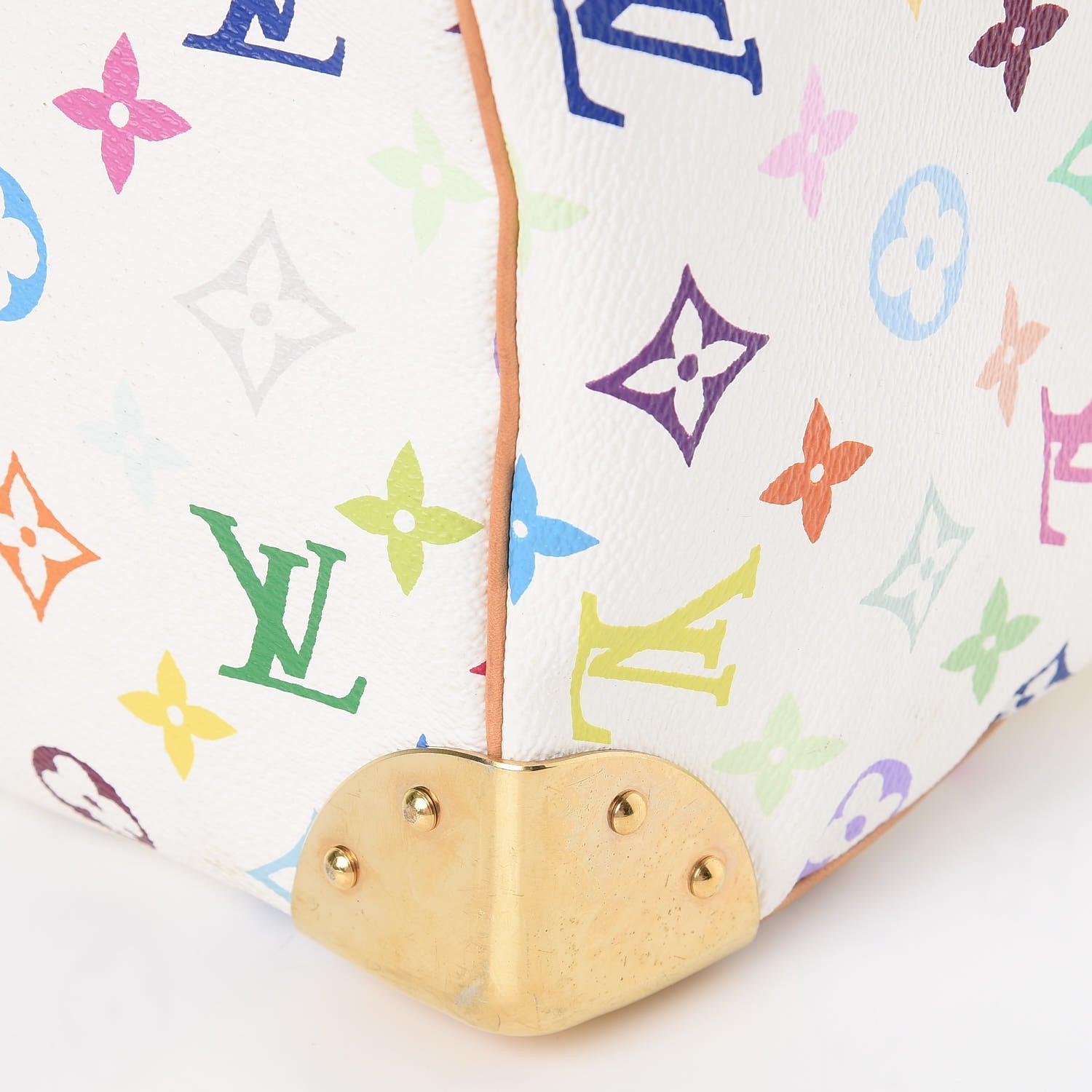 Louis Vuitton Monogram Multicolor Speedy 30 White 14 of 15