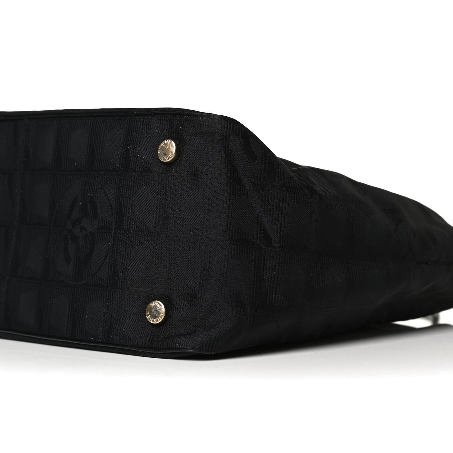 Nylon Small Travel Tote Black