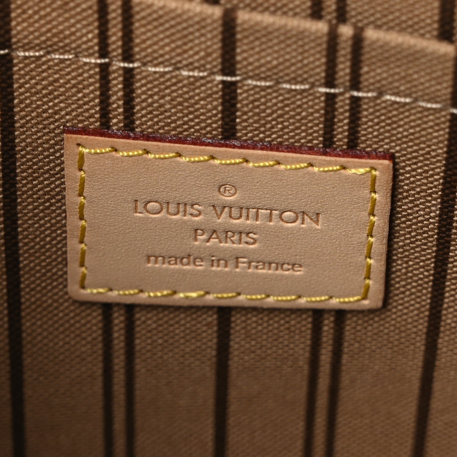 Louis Vuitton Monogram Neverfull MM GM Pochette 6 of 7